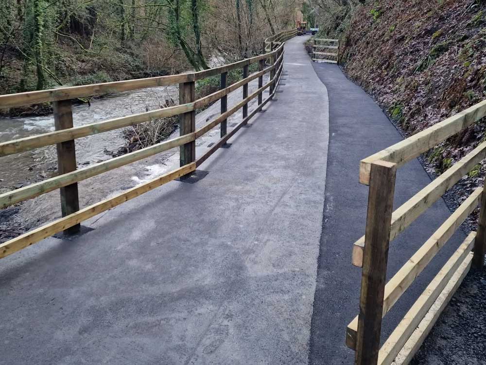 River Bank Cycle Path Repair